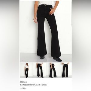 East coast Flare Rollas Jeans